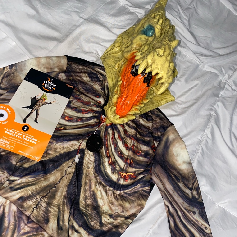 Skeleton dragon Halloween costume